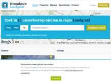 Tablet Screenshot of nieuwbouw-landgraaf.nl